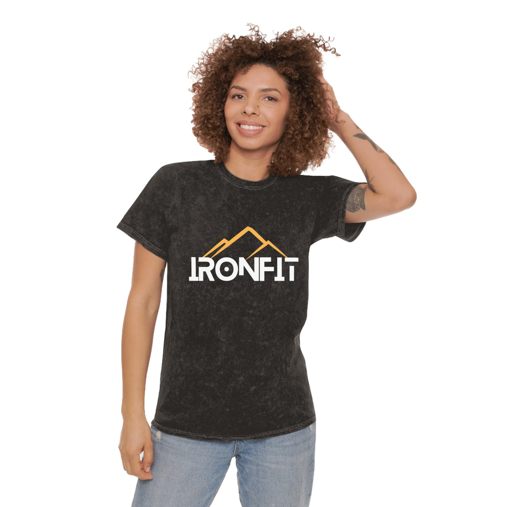 Unisex Stone Wash T-Shirt | IronFit Logo