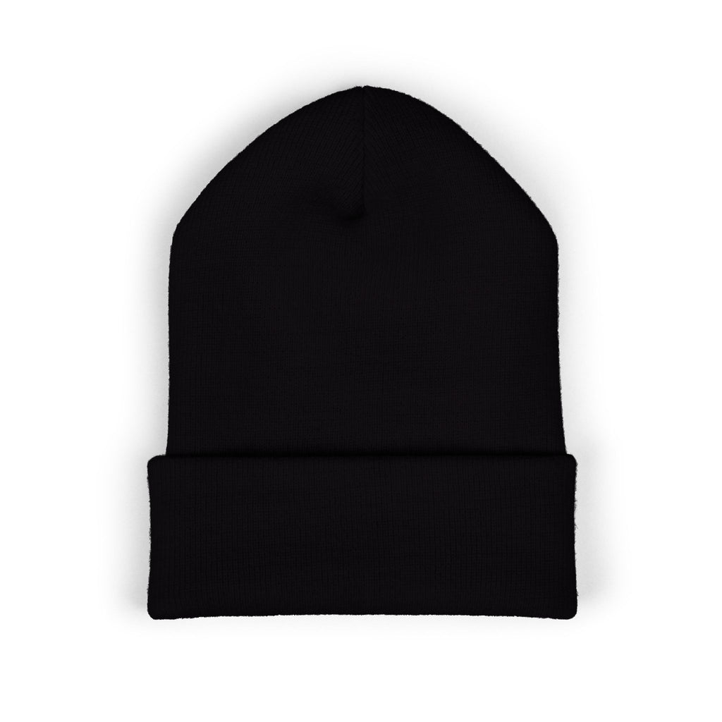 Embroidered Cuffed Beanie | Yellow/White IronFit Logo