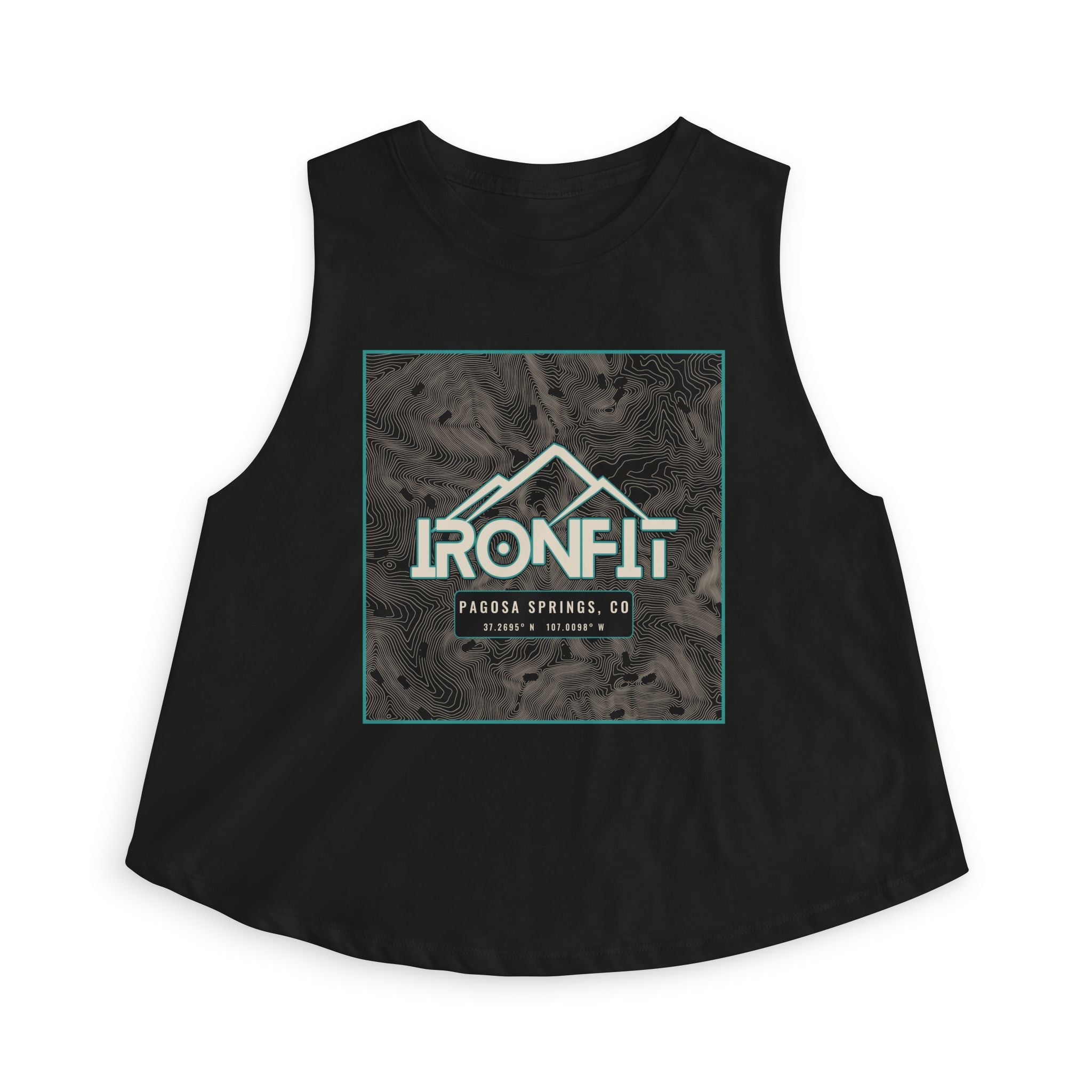 Women's Crop Top | PS Topography