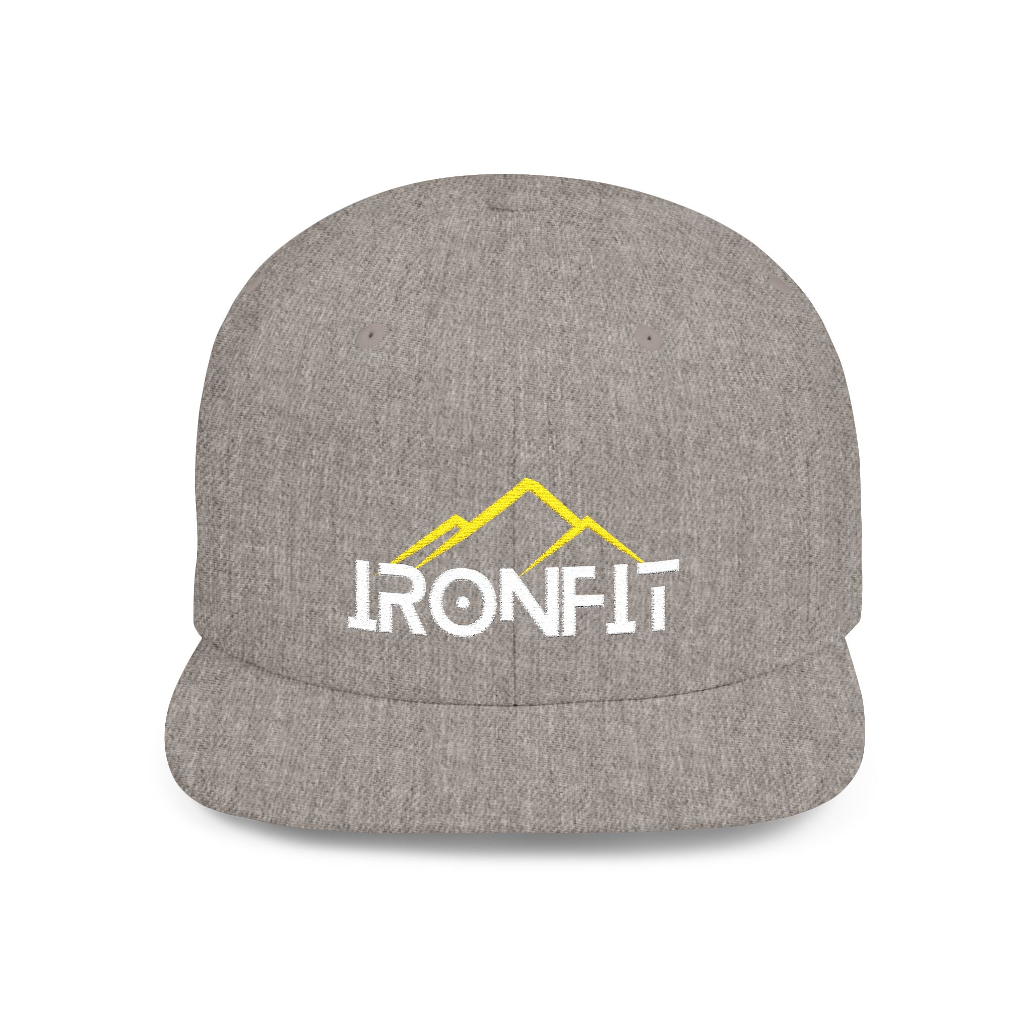 Flat Bill Snapback | IronFit Logo