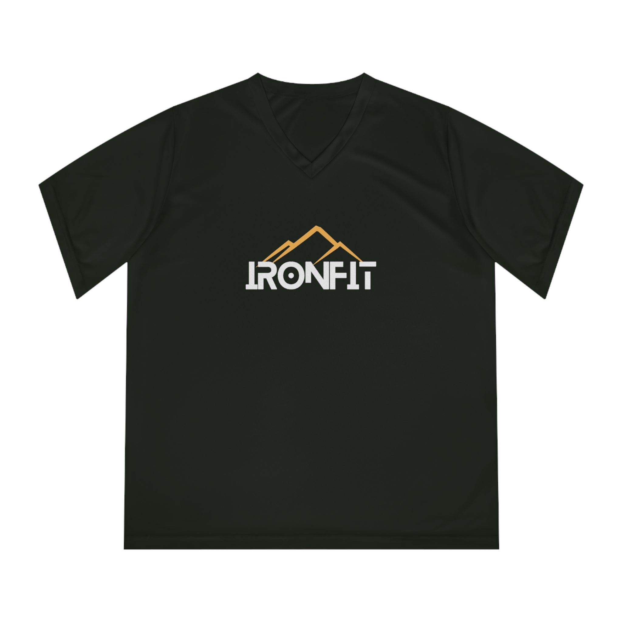 Women's V-Neck Tee | IronFit Logo