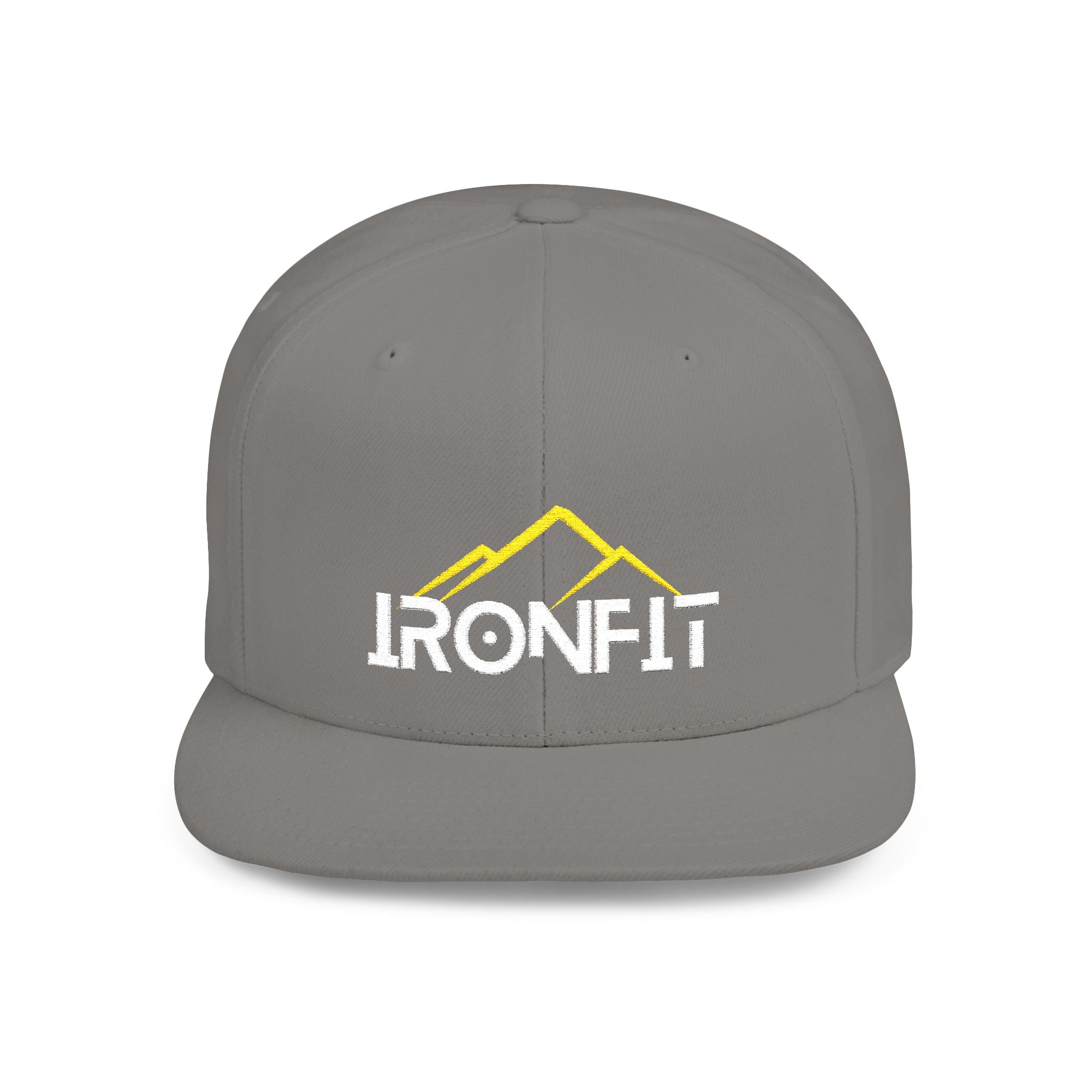 Flat Bill Snapback | IronFit Logo