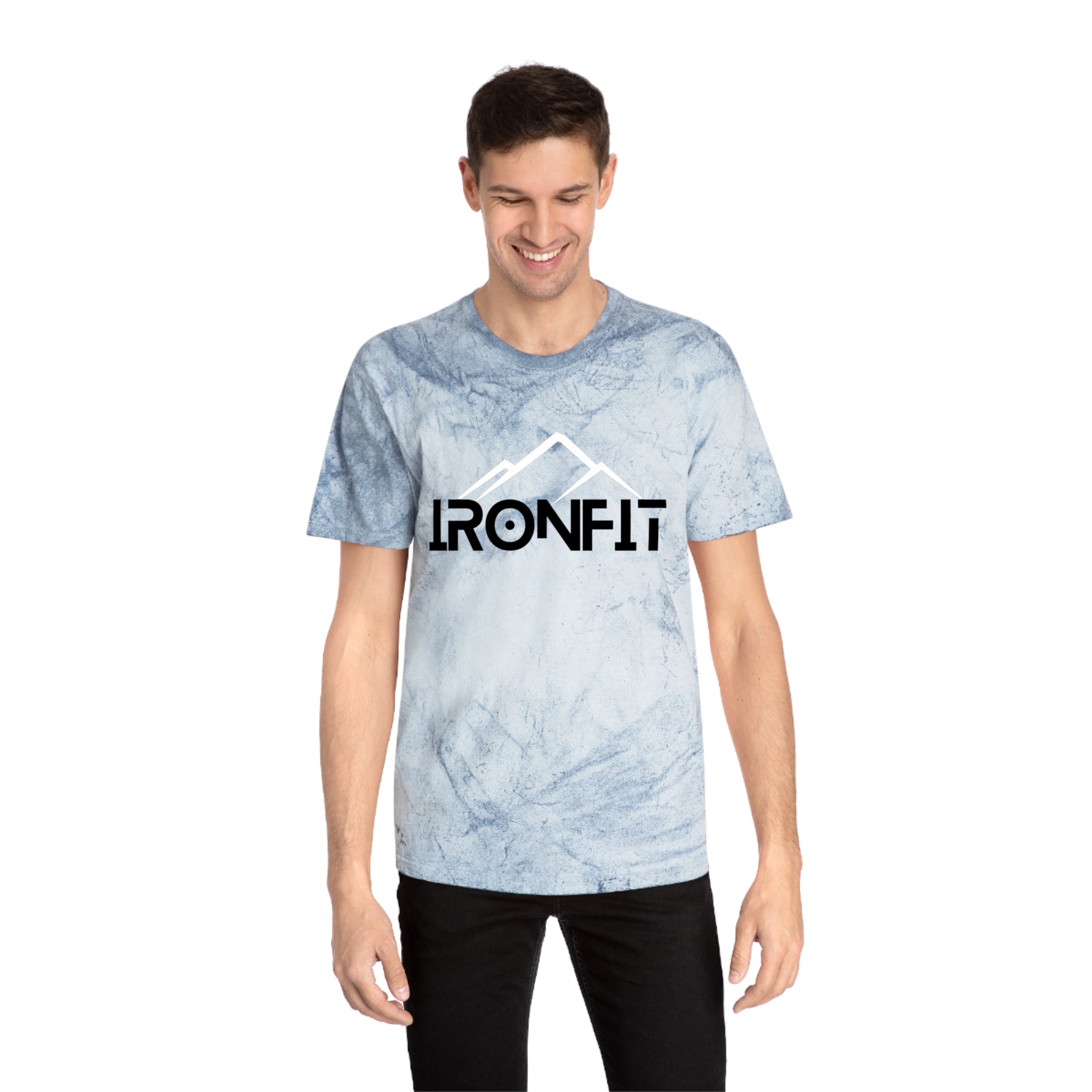 Unisex Color Blast T-Shirt | IronFit Logo