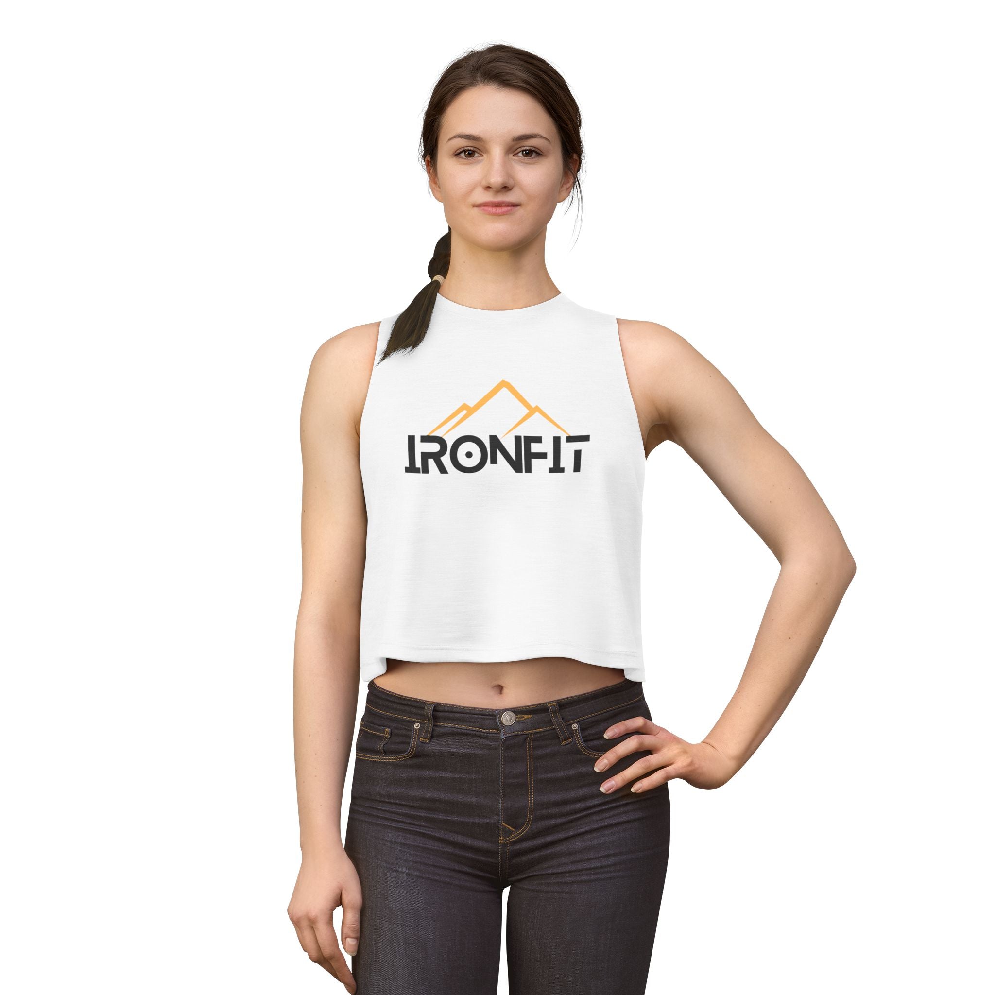 Women's Crop Top | IronFit Logo