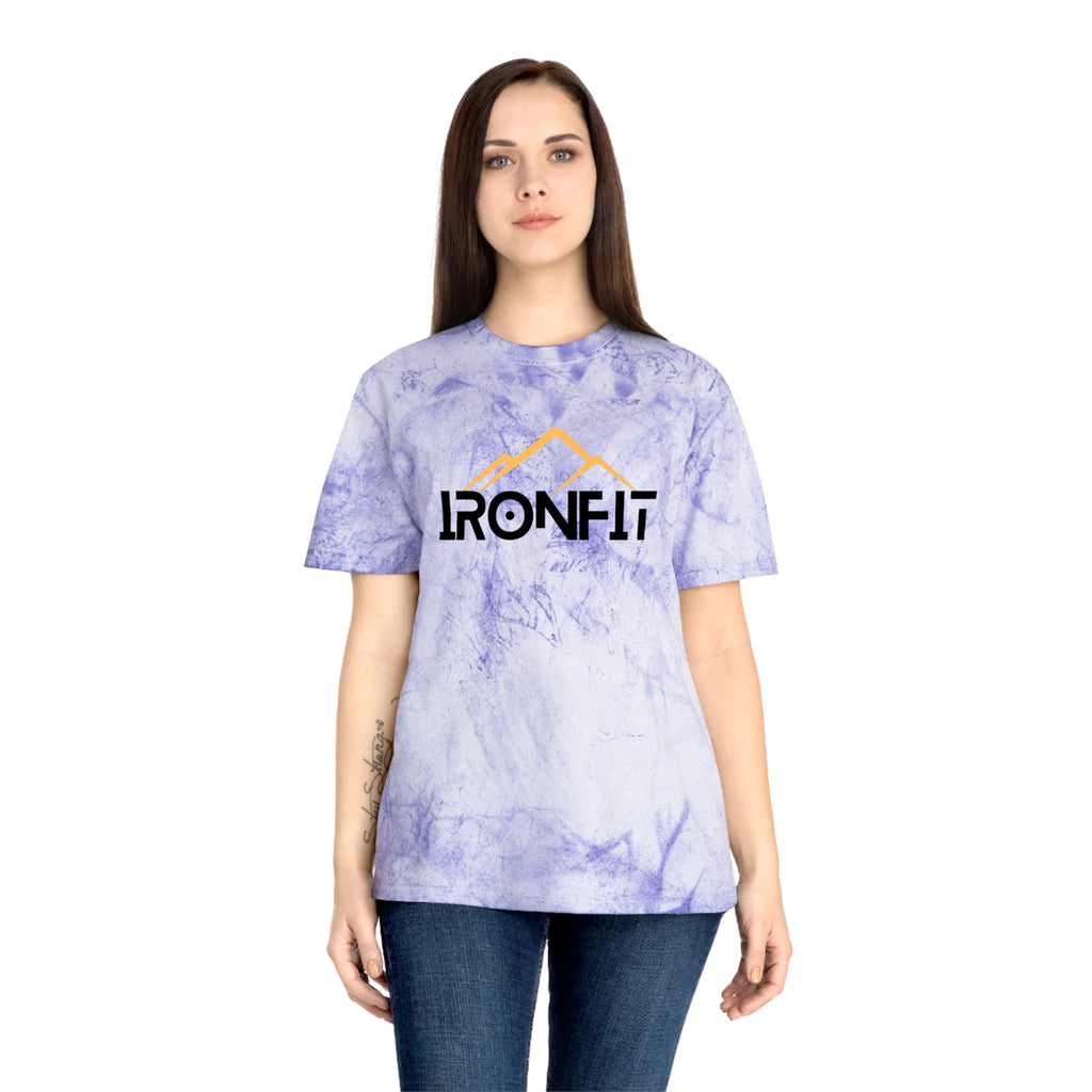Unisex Color Blast T-Shirt | IronFit Logo