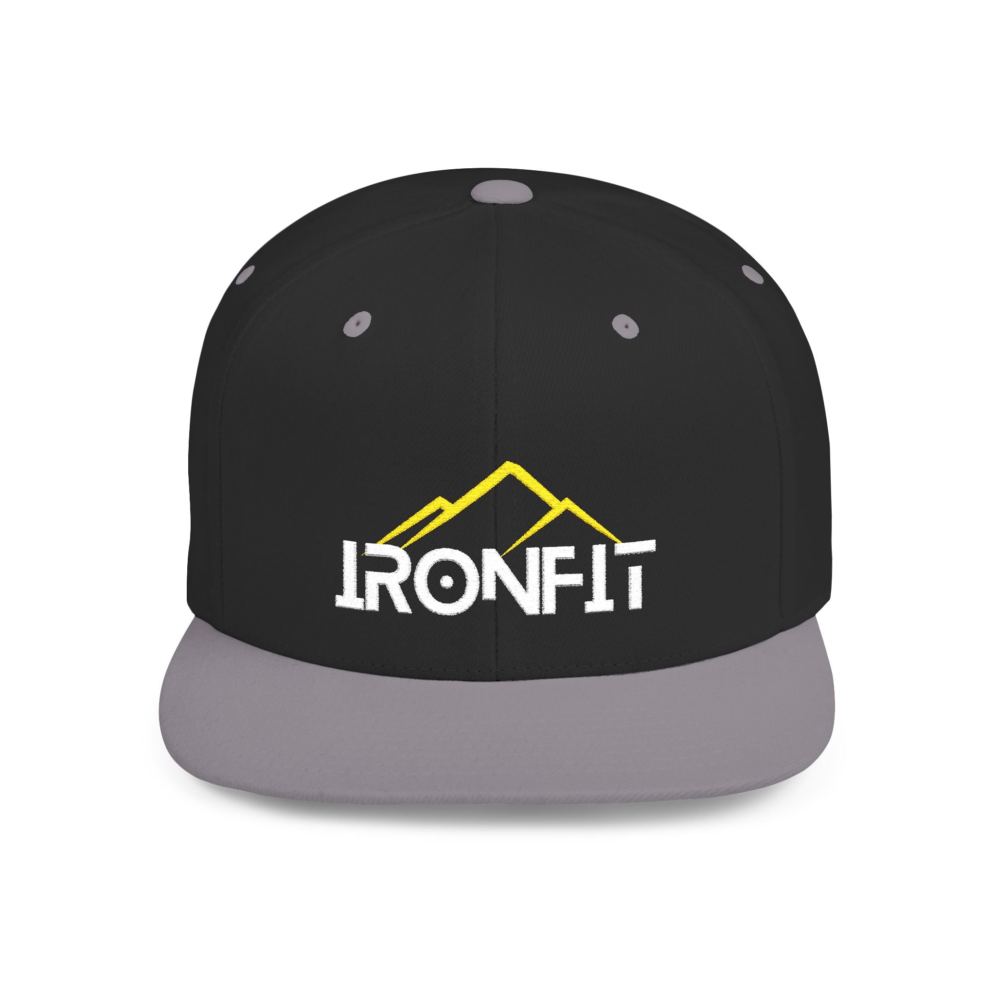 Flat Bill Snapback | IronFit Logo
