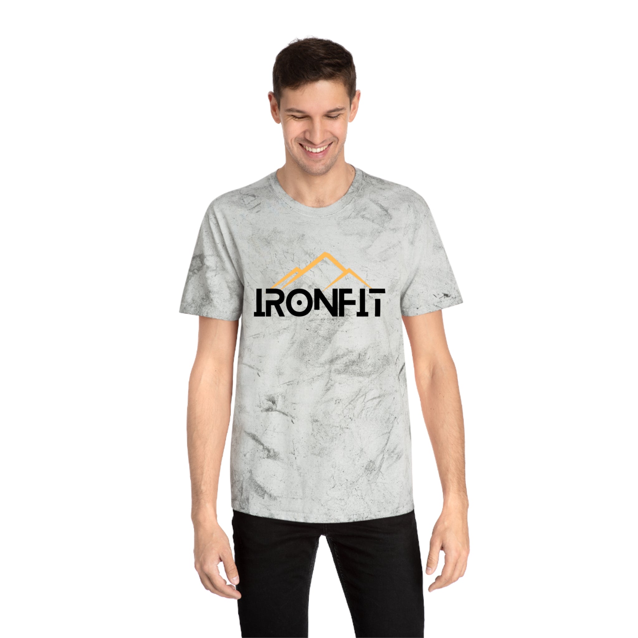Unisex Color Blast T-Shirt | IronFit Logo