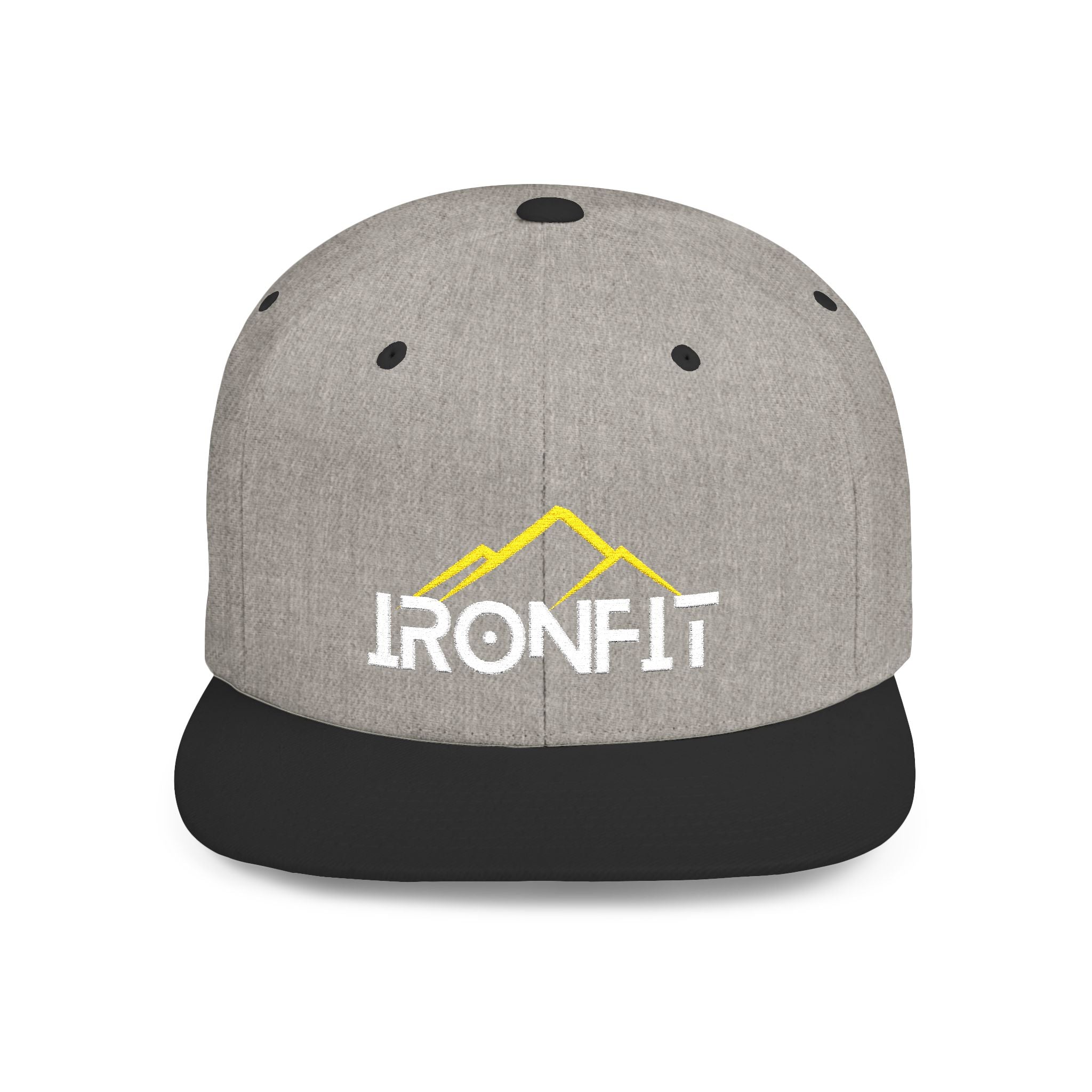 Flat Bill Snapback | IronFit Logo