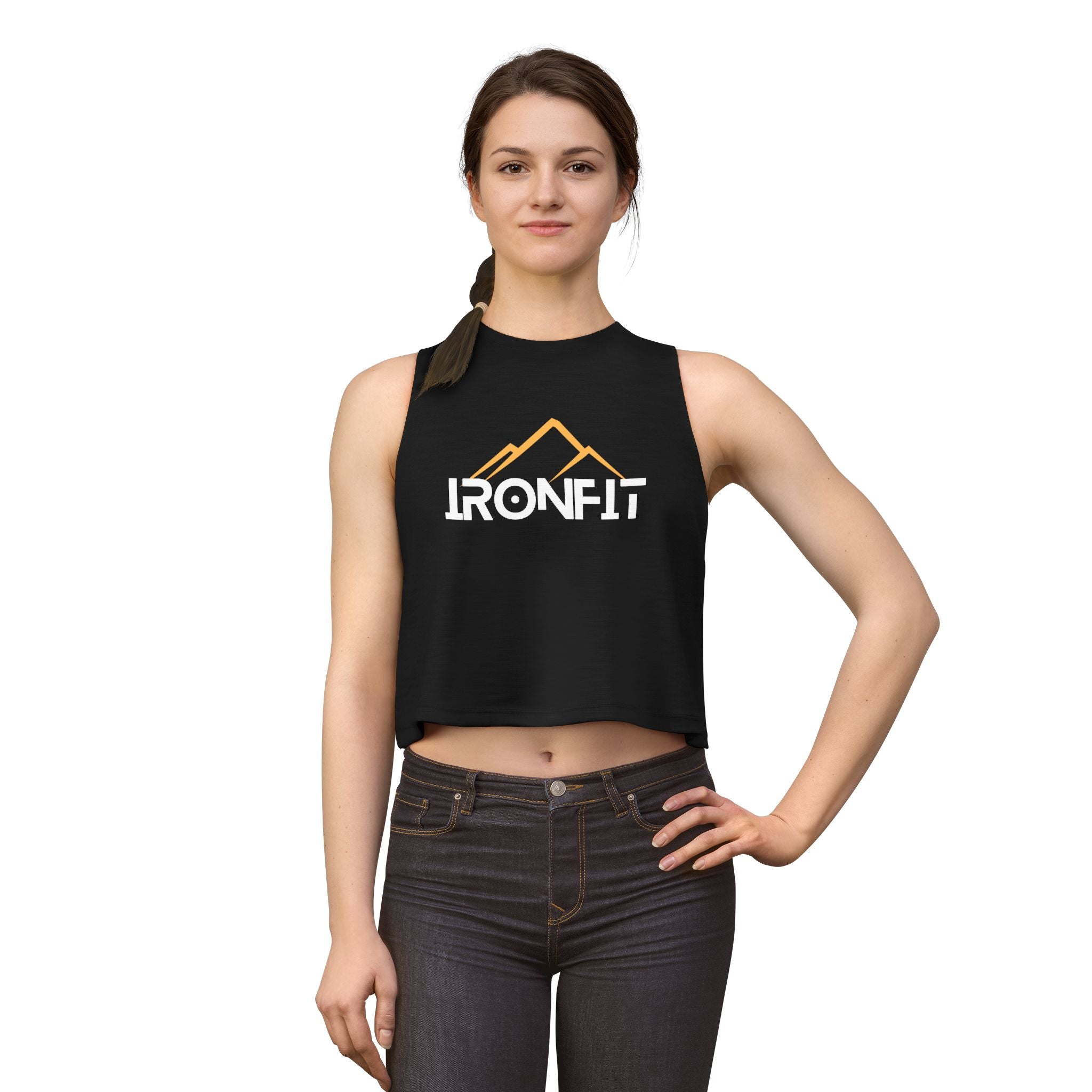 Women's Crop Top | IronFit Logo