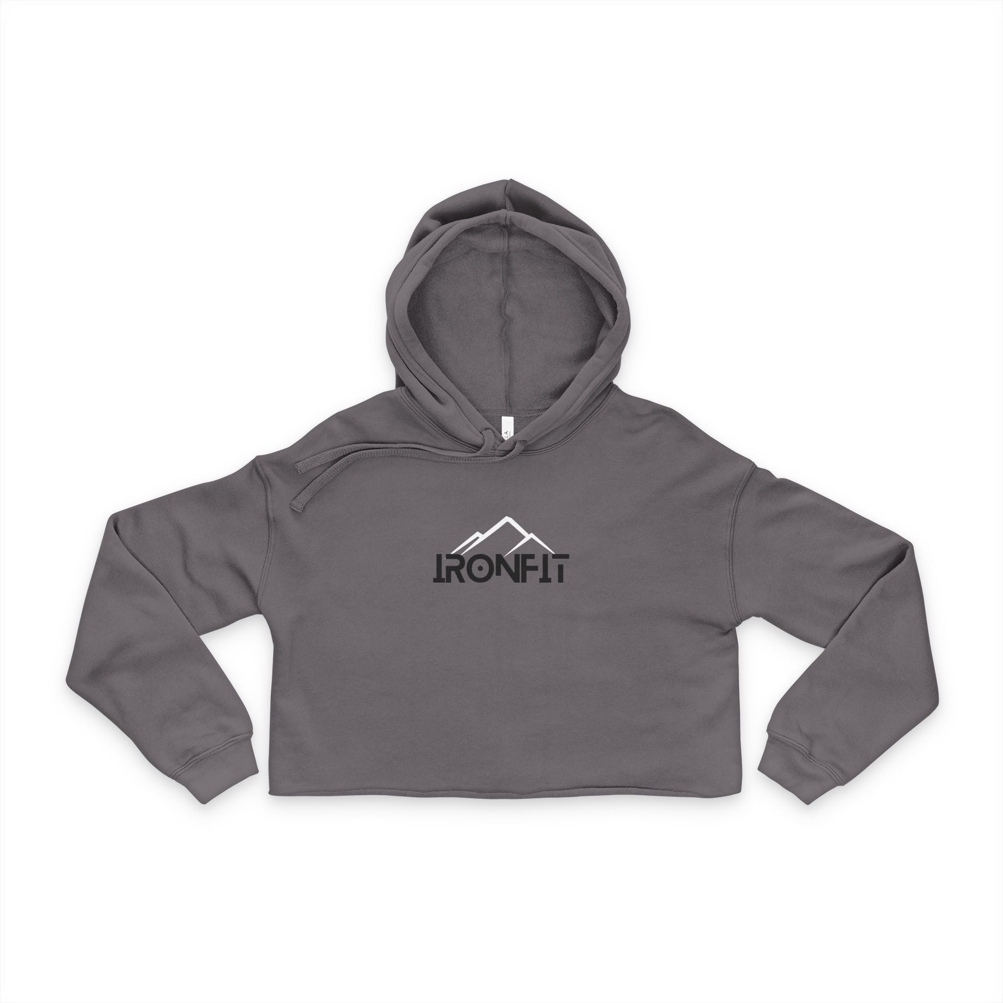 Cropped Hoodie w/ Logo