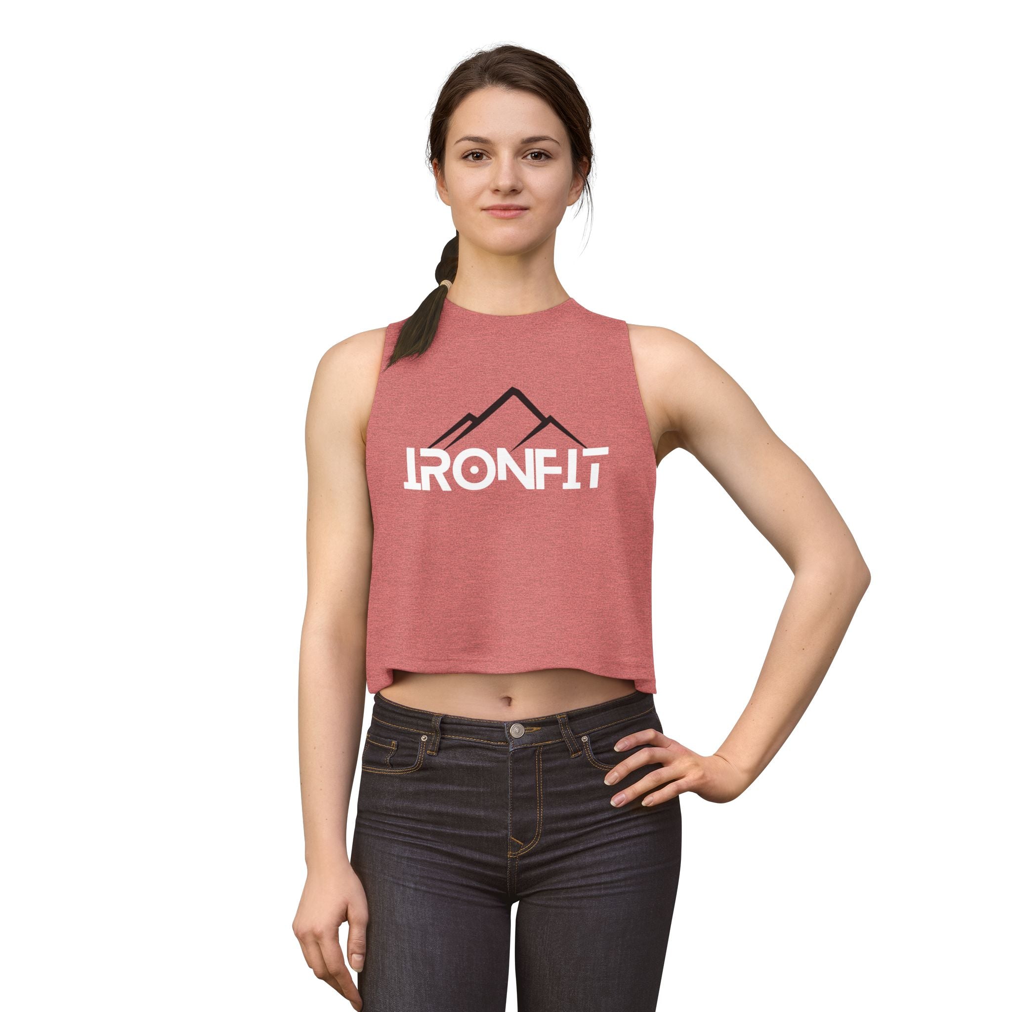 Women's Crop Top | IronFit Logo