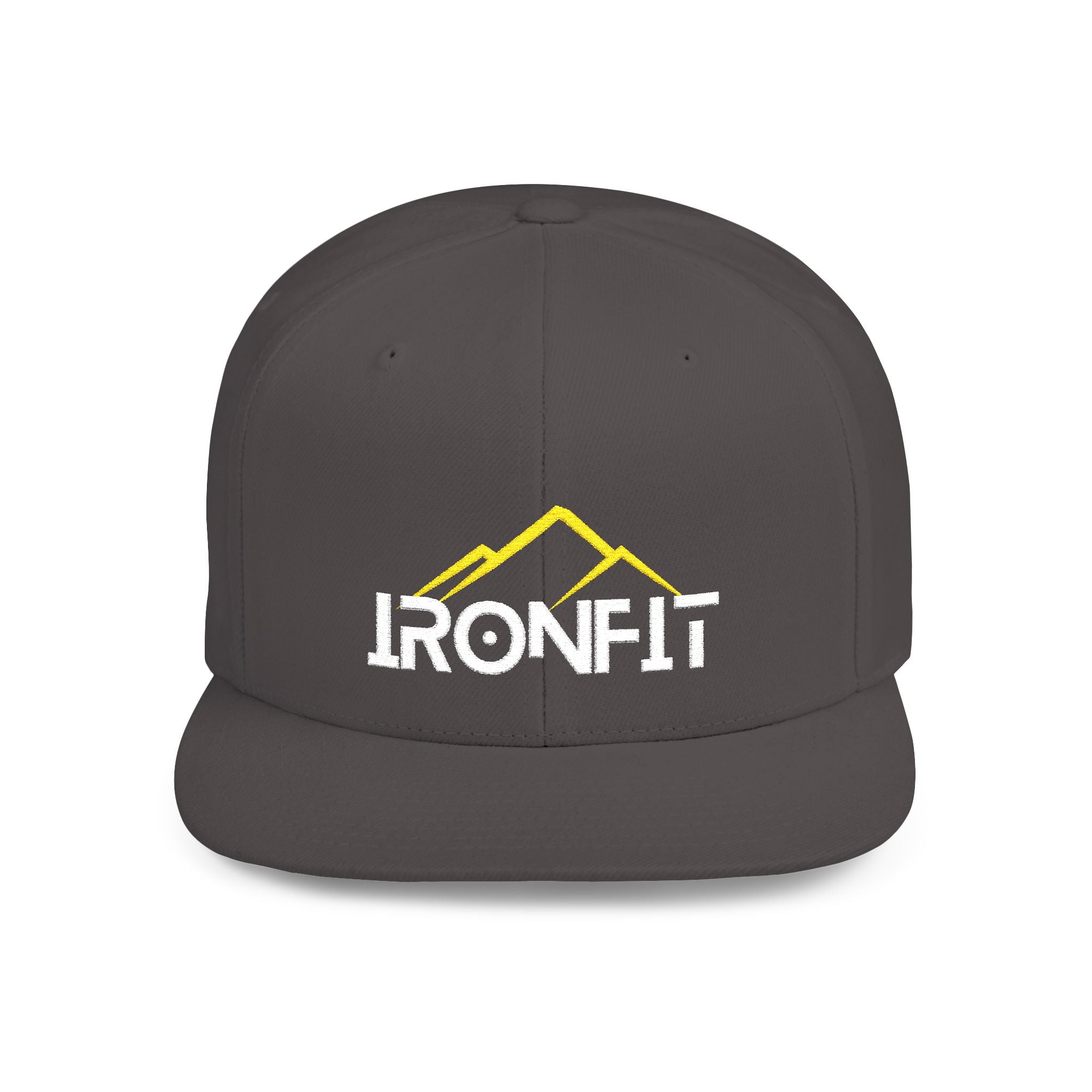 Flat Bill Snapback | IronFit Logo