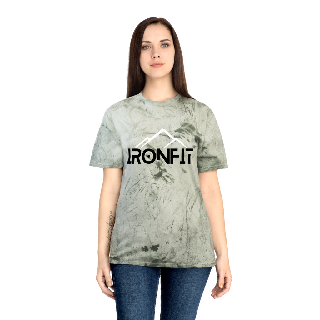 Unisex Color Blast T-Shirt | IronFit Logo
