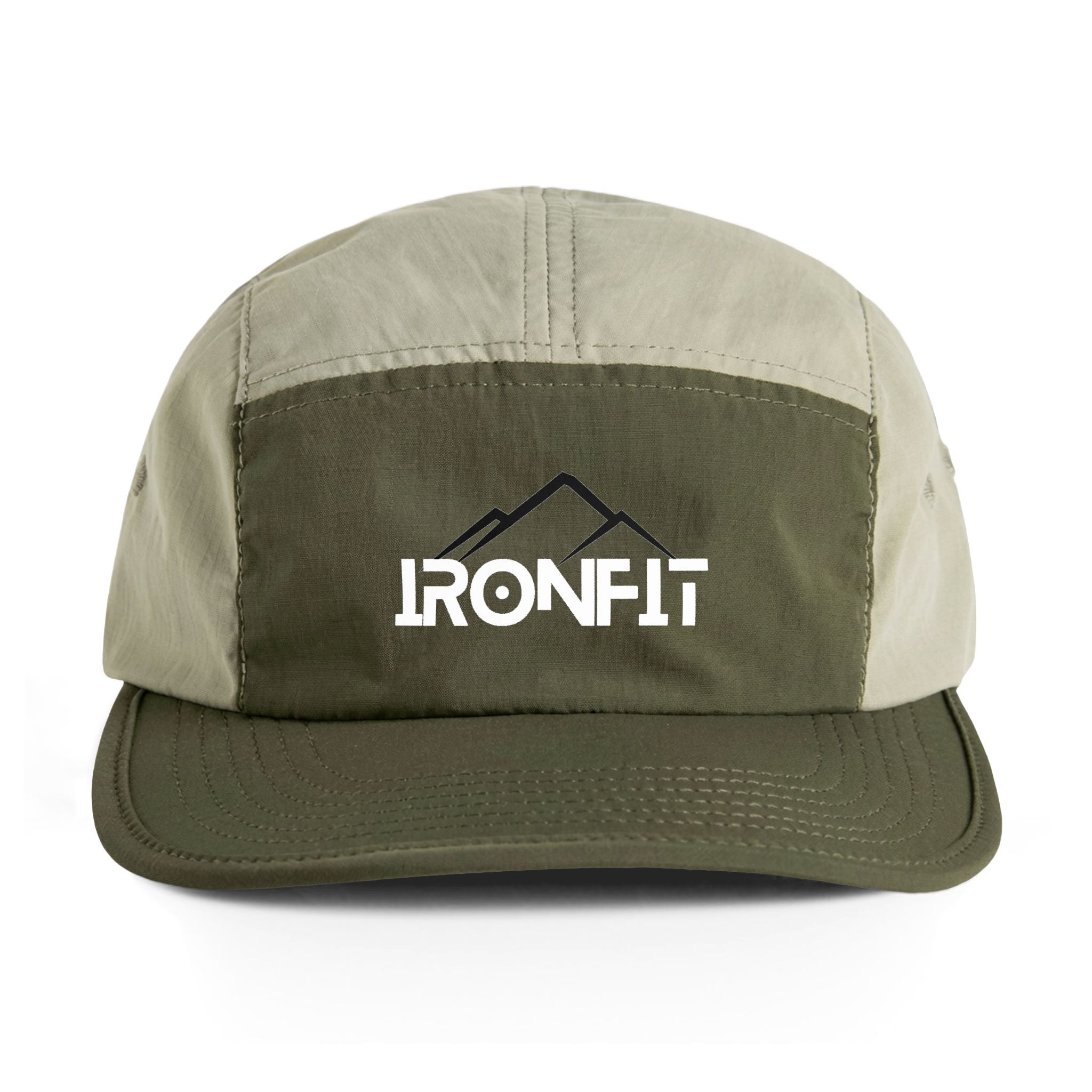 Two-Tone Nylon Outdoor Hat | IronFit Logo
