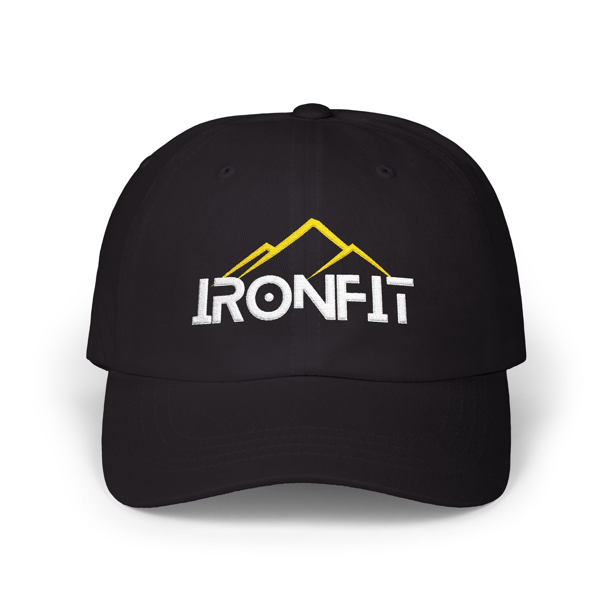 Classic Dad Cap | Yellow/White IronFit Logo