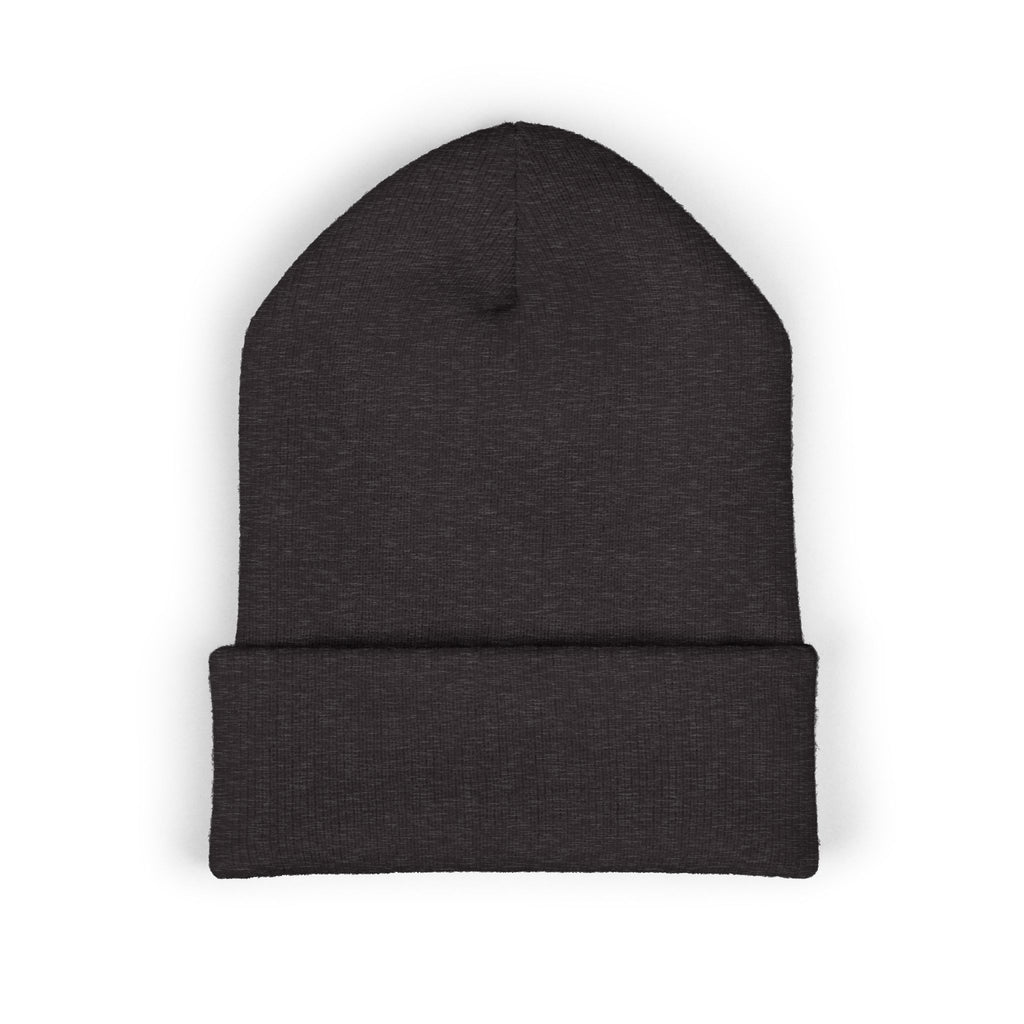Embroidered Cuffed Beanie | Yellow/White IronFit Logo