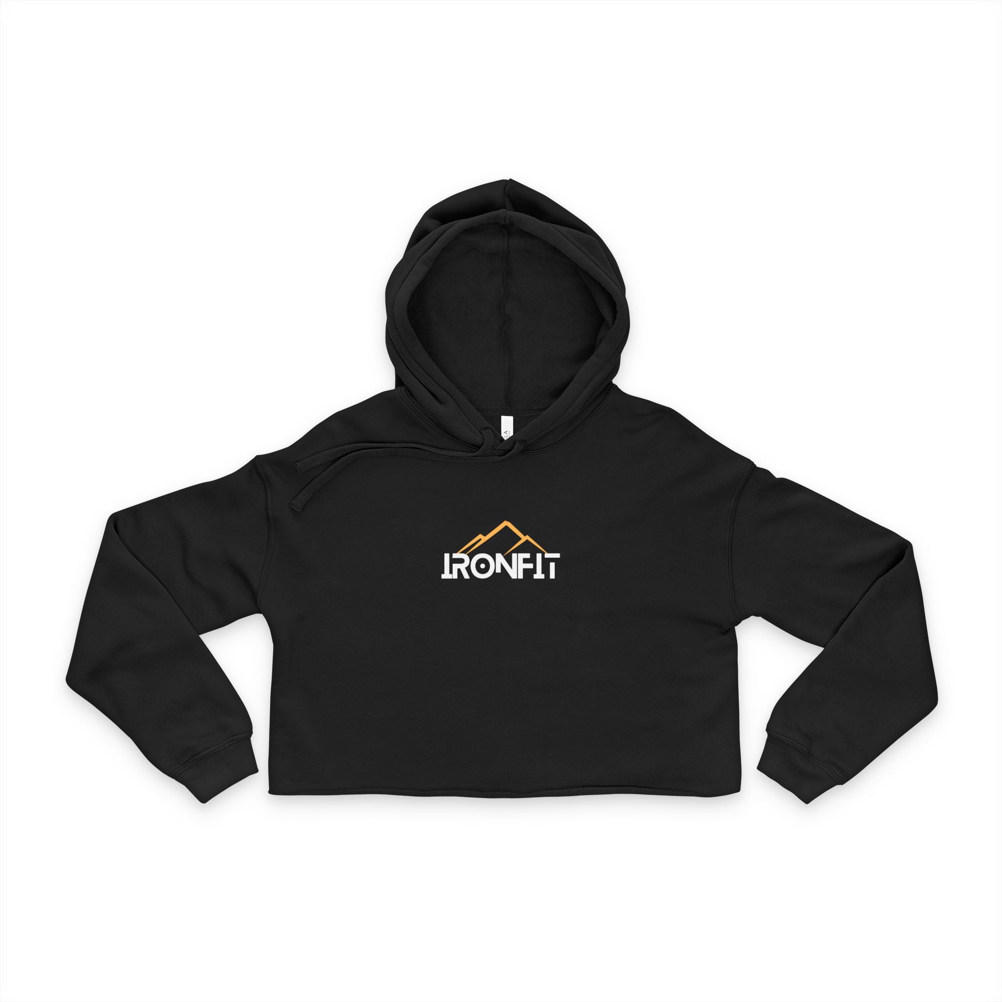 Cropped Hoodie w/ Logo