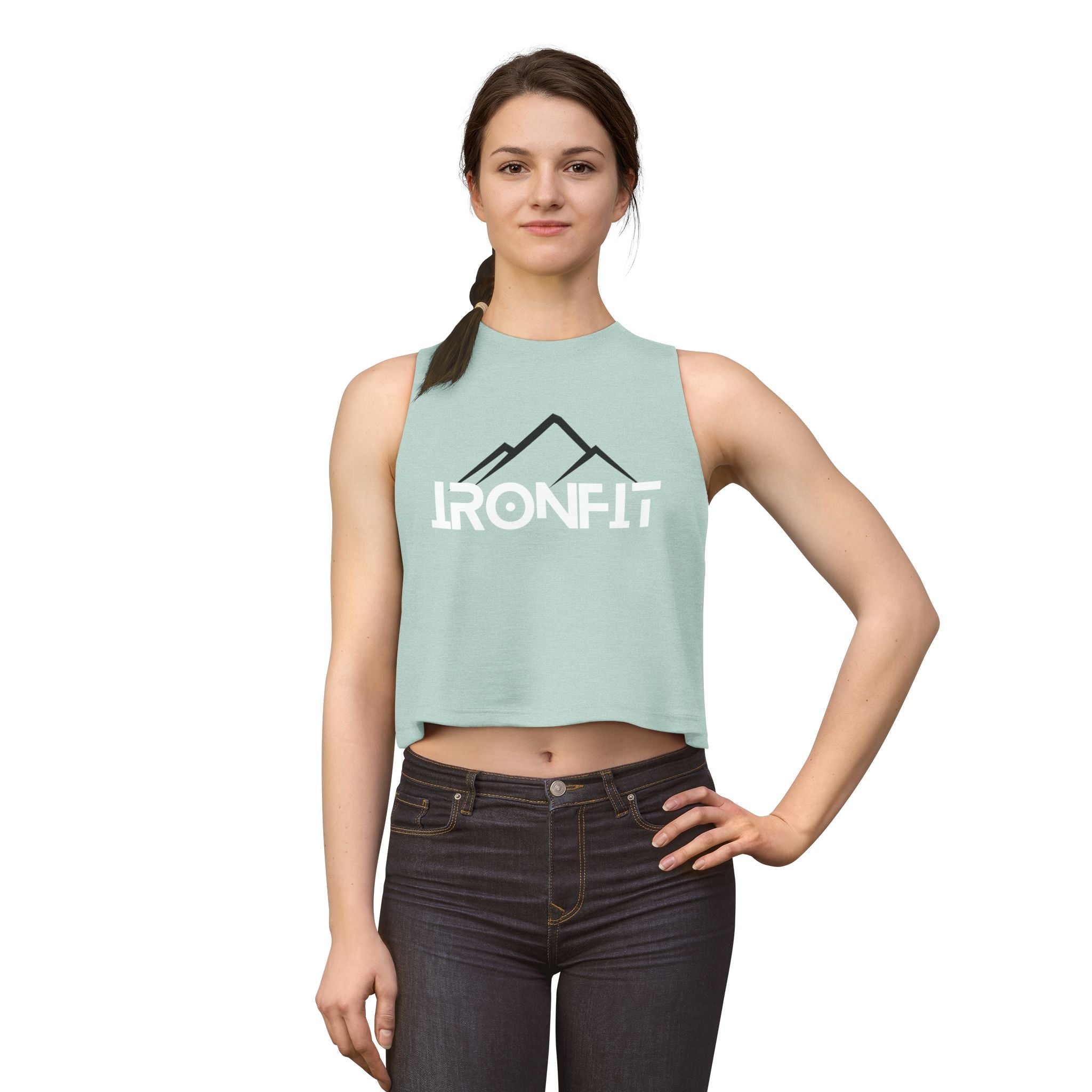 Women's Crop Top | IronFit Logo