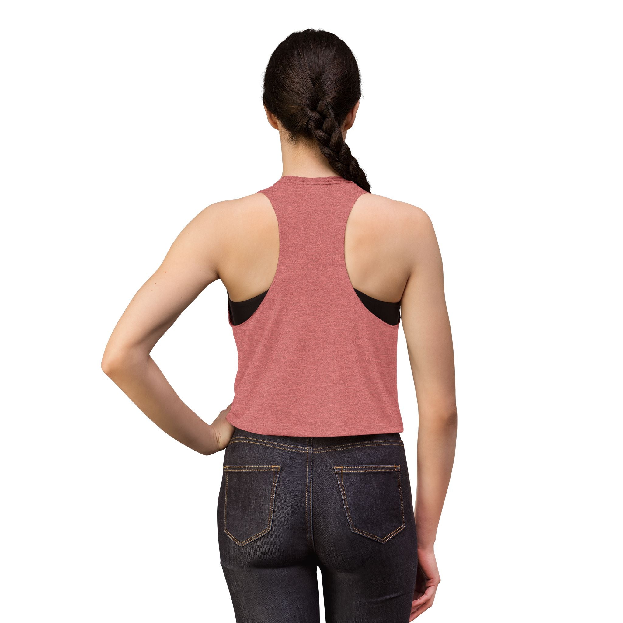 Women's Crop Tank Top | Pagosa Peak Topography