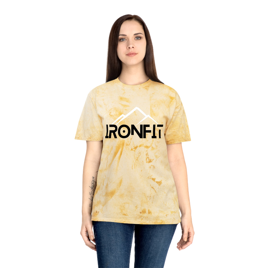Unisex Color Blast T-Shirt | IronFit Logo