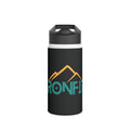 Stainless Steel Water Bottle | IronFit Logo