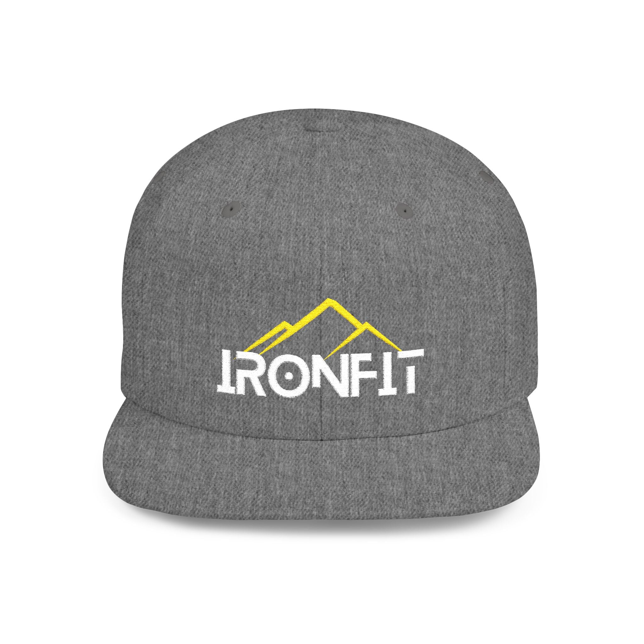 Flat Bill Snapback | IronFit Logo