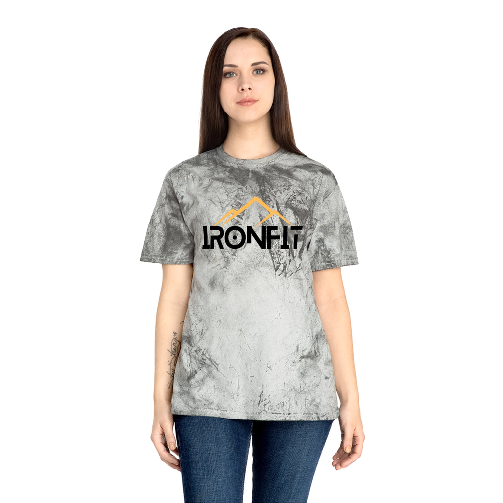 Unisex Color Blast T-Shirt | IronFit Logo