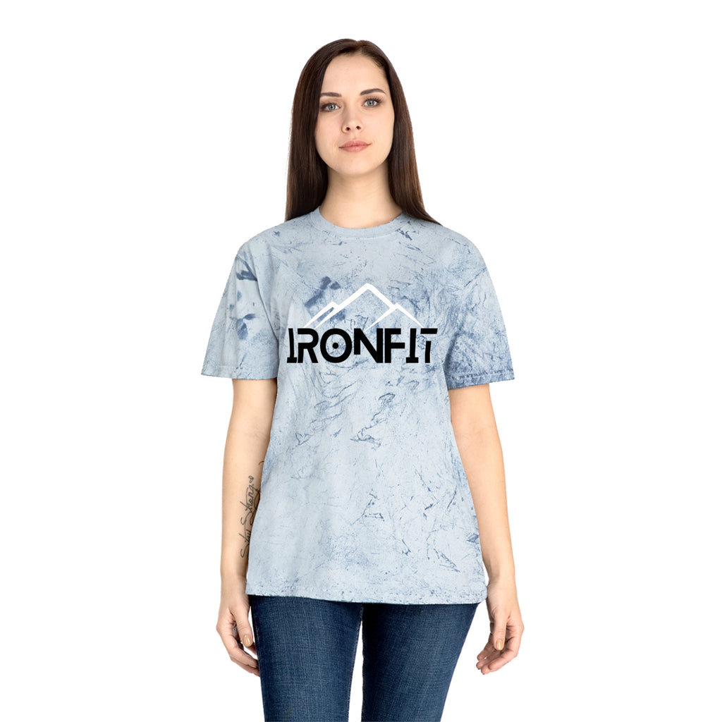 Unisex Color Blast T-Shirt | IronFit Logo
