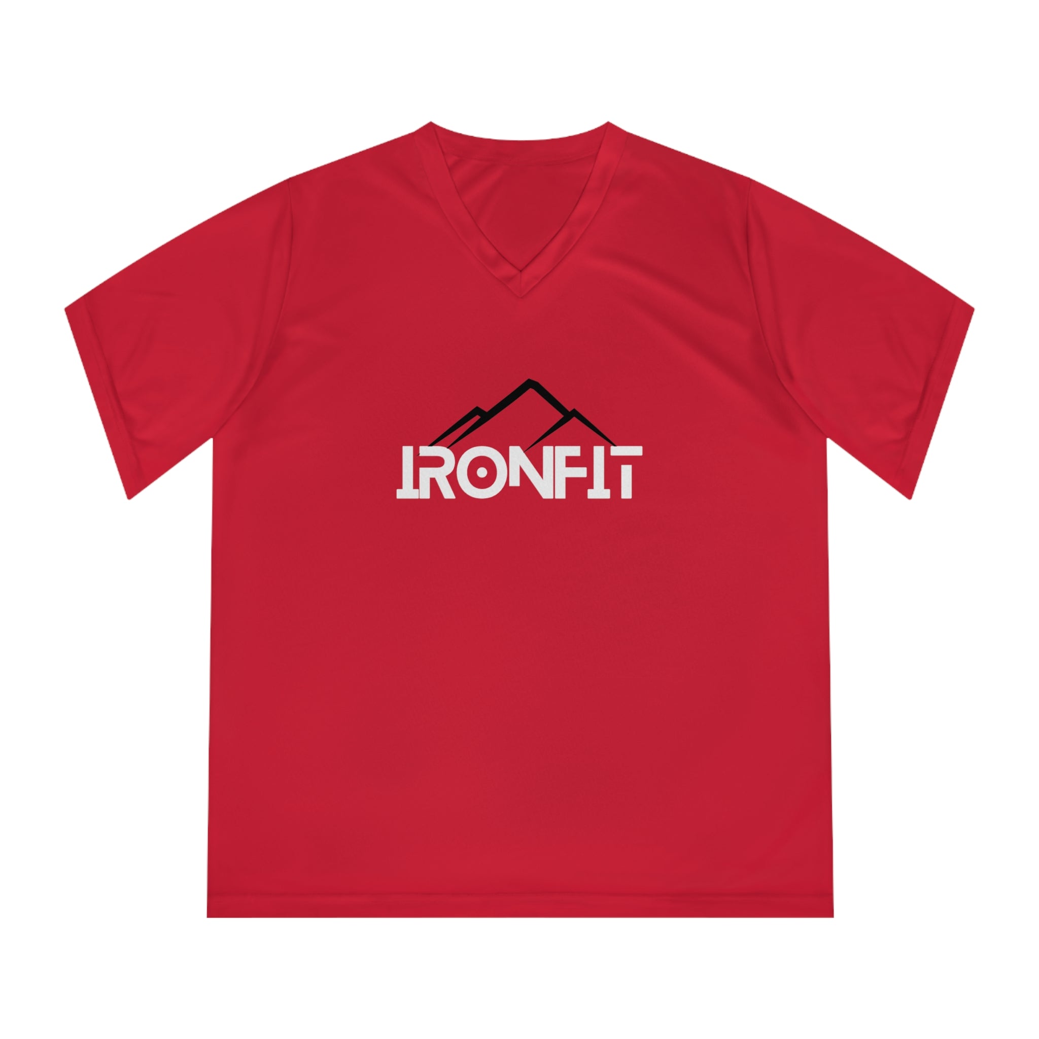 Women's V-Neck Tee | IronFit Logo