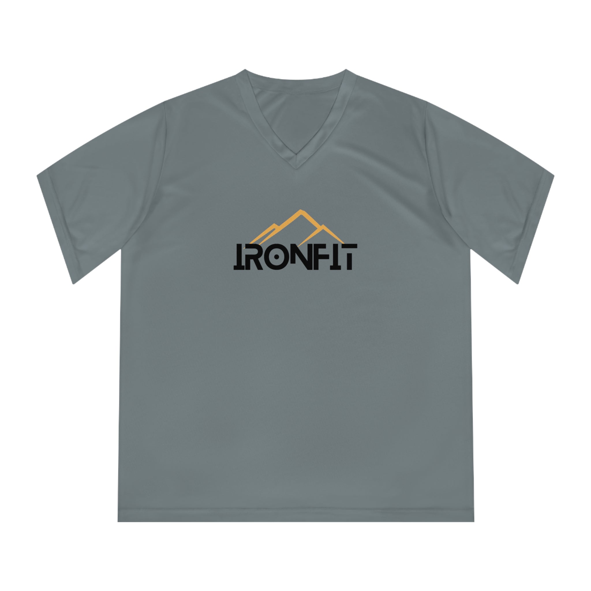 Women's V-Neck Tee | IronFit Logo