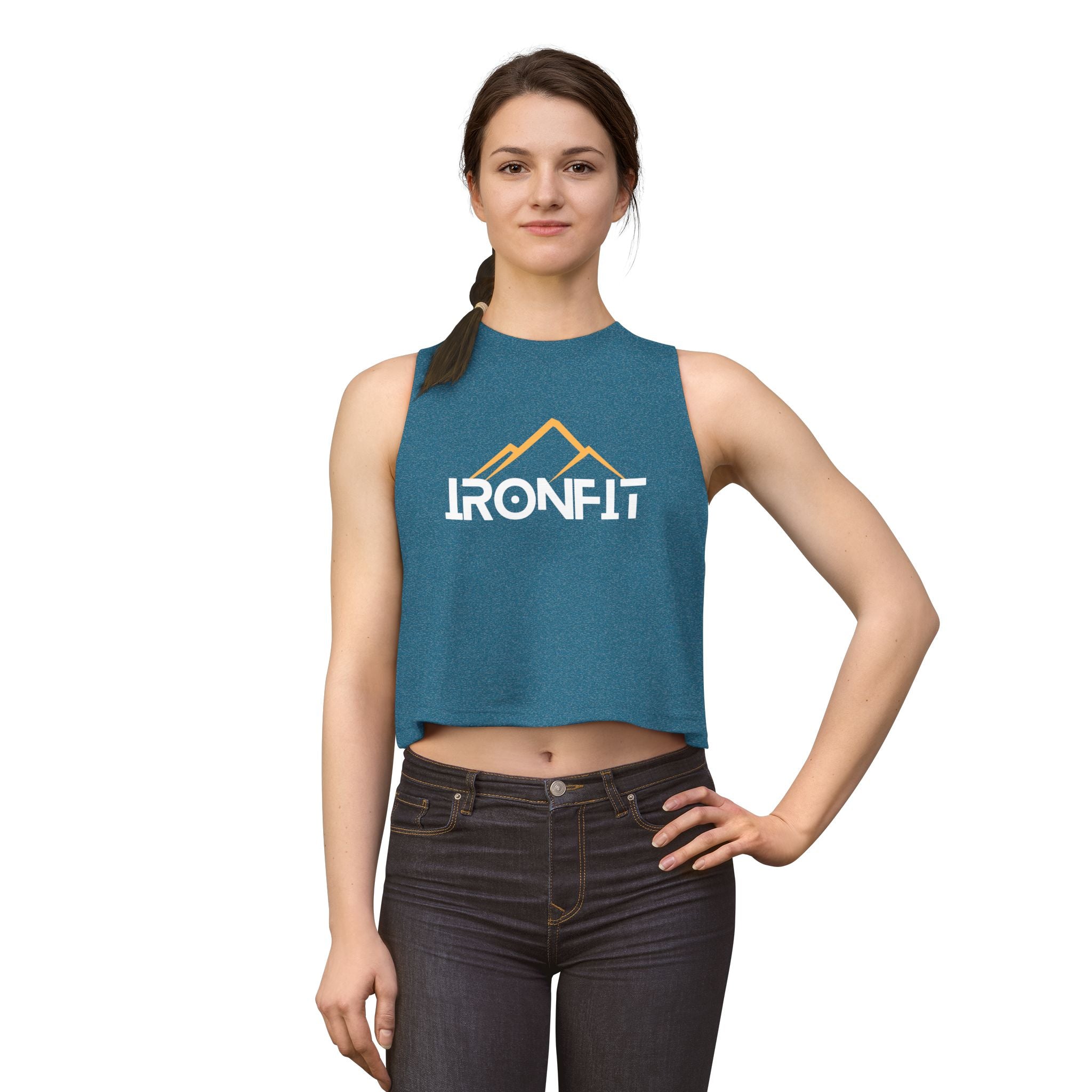 Women's Crop Top | IronFit Logo