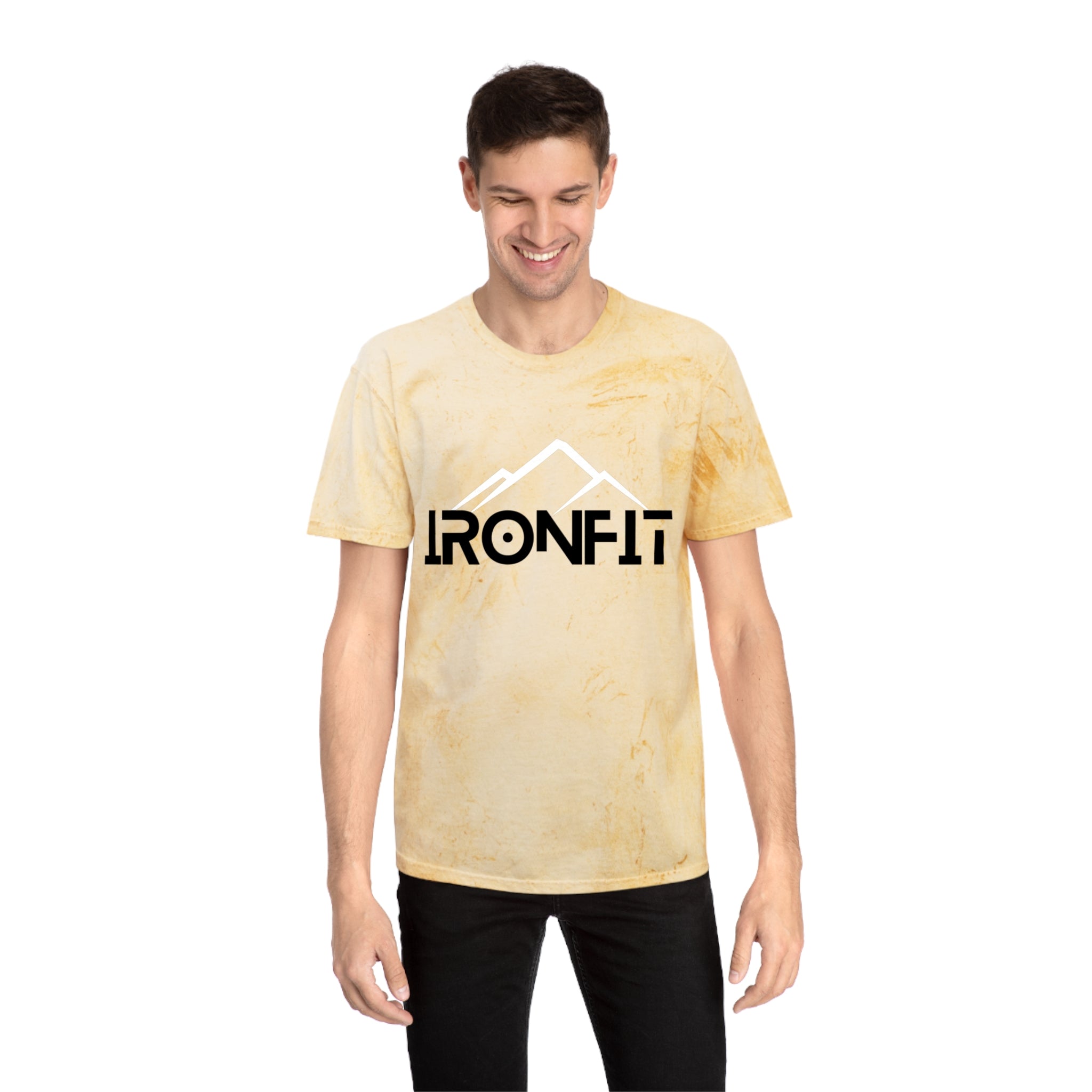 Unisex Color Blast T-Shirt | IronFit Logo