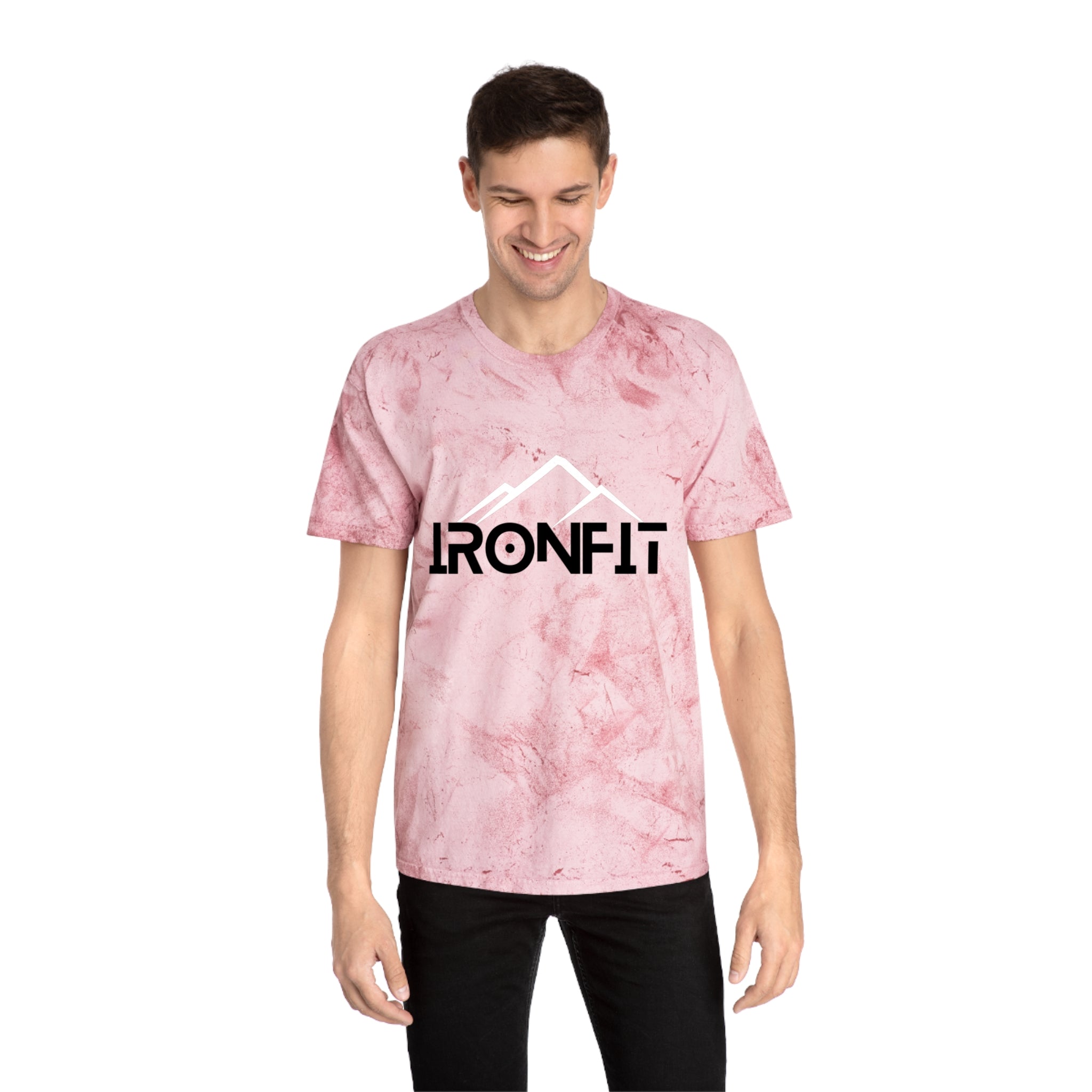 Unisex Color Blast T-Shirt | IronFit Logo