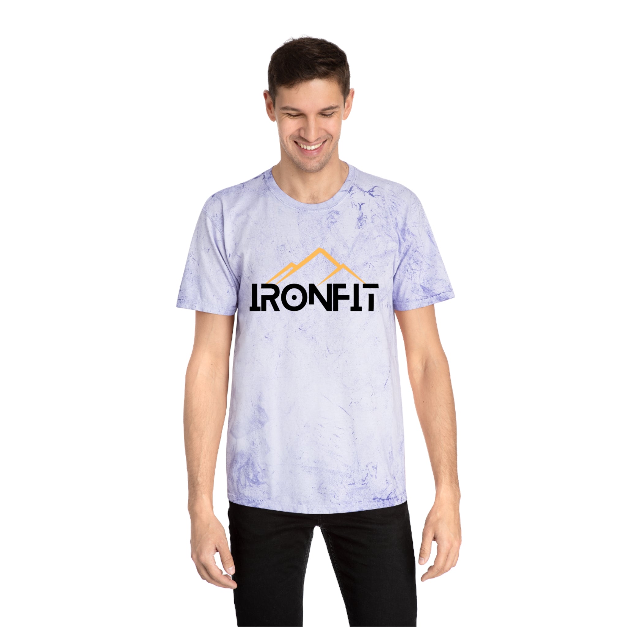 Unisex Color Blast T-Shirt | IronFit Logo